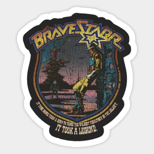 BraveStarr: The Legend 1988 Sticker